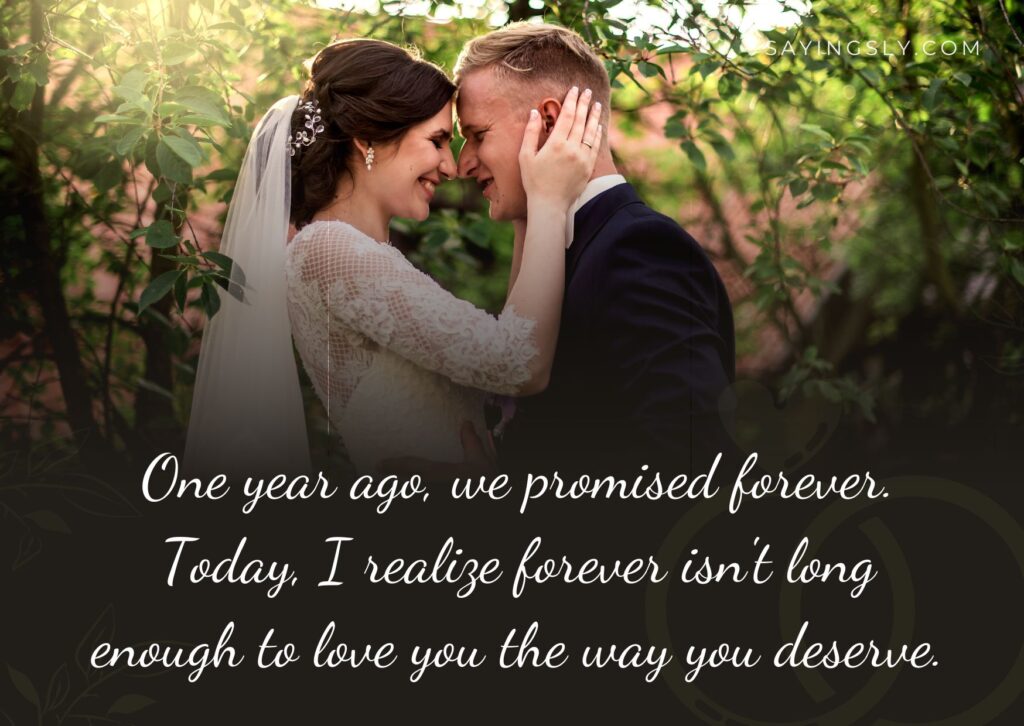 1 Year Anniversary Quotes