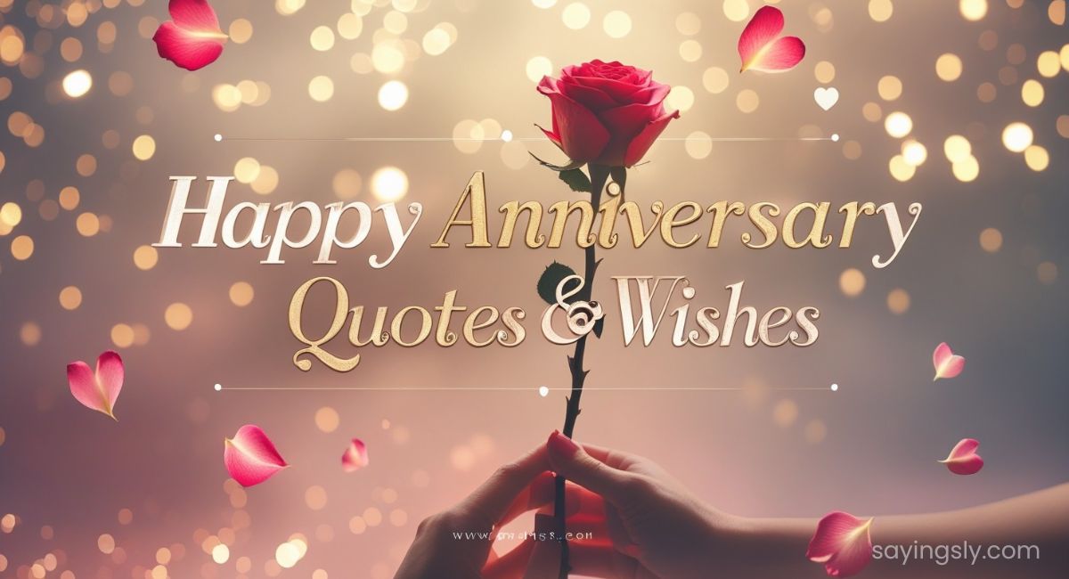 Happy Anniversary Quotes & Wishes
