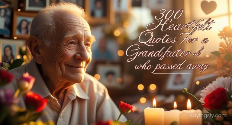 300 Heartfelt Quotes For a Grandfather Who Passed Away