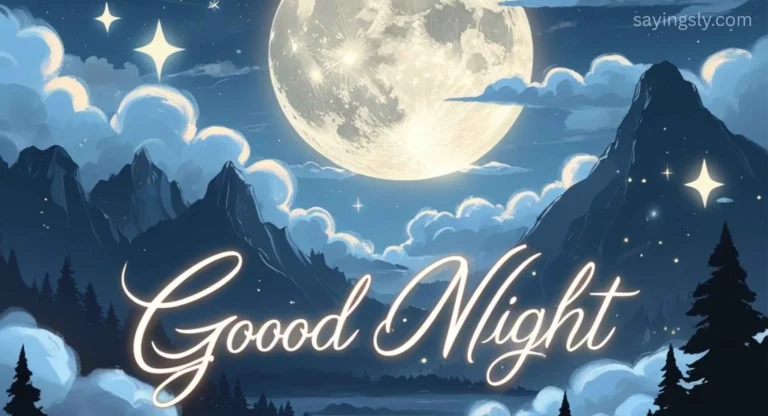 310+ Good Night Quotes for a Positive Mind