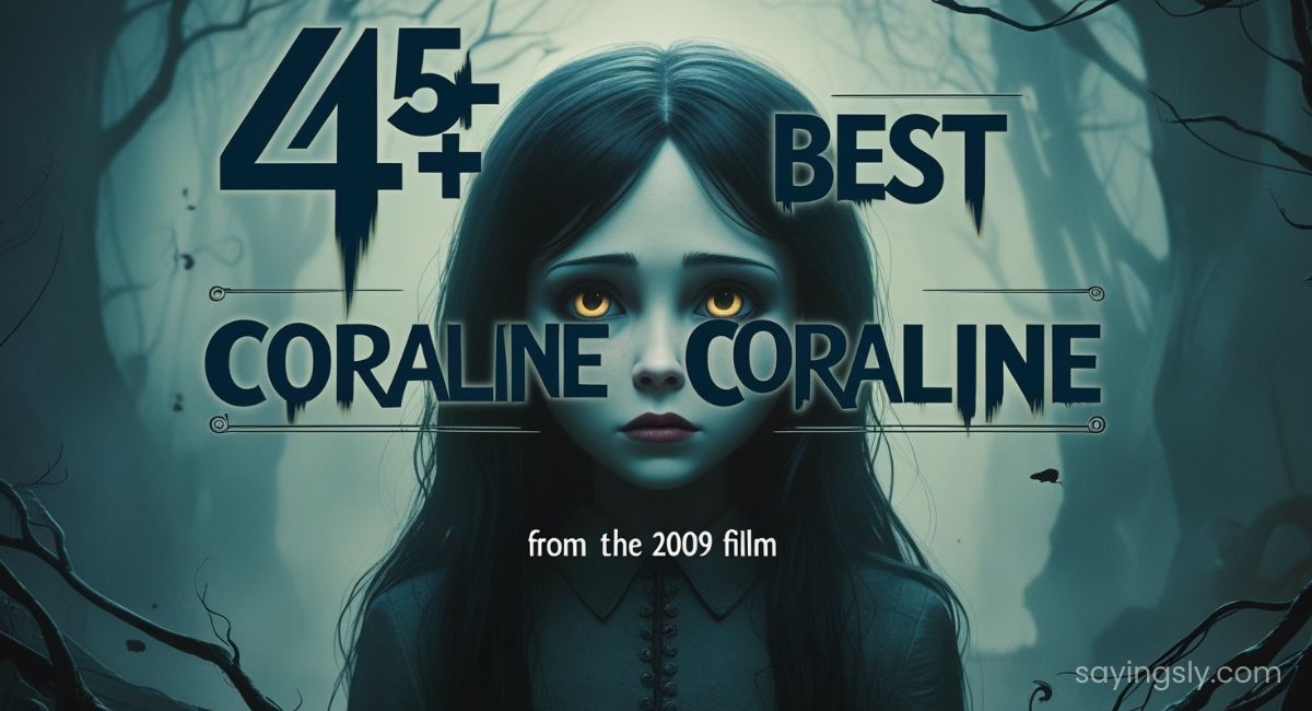 45+ Best Coraline Quotes (2009) Creepy, Deep & Unforgettable Lines