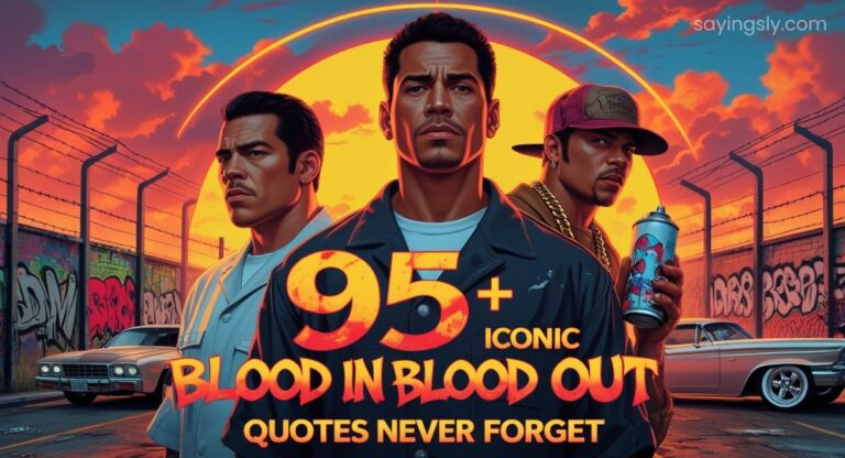 Blood In Blood Out Quotes