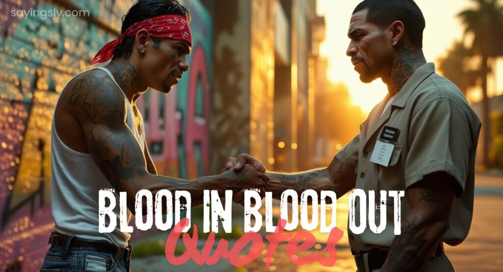Best Blood In Blood Out Quotes