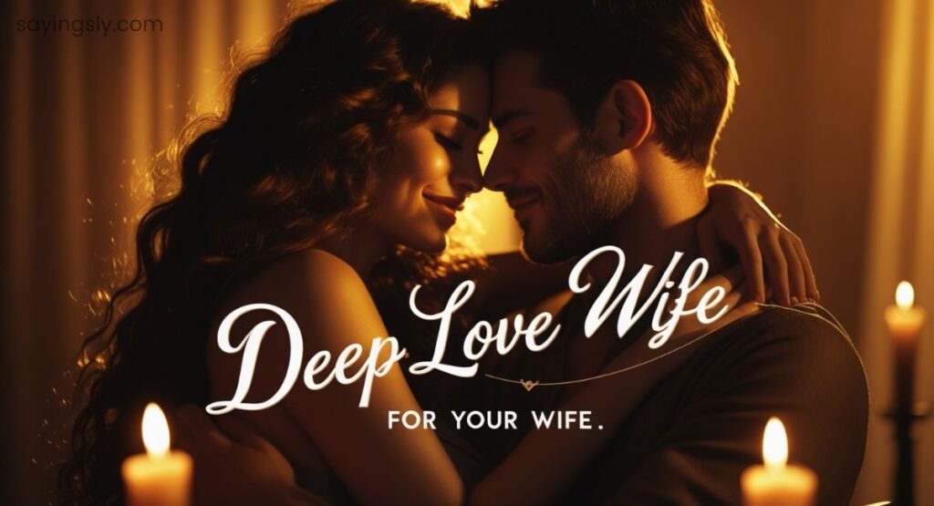 Deep Love Messages For Your Wife