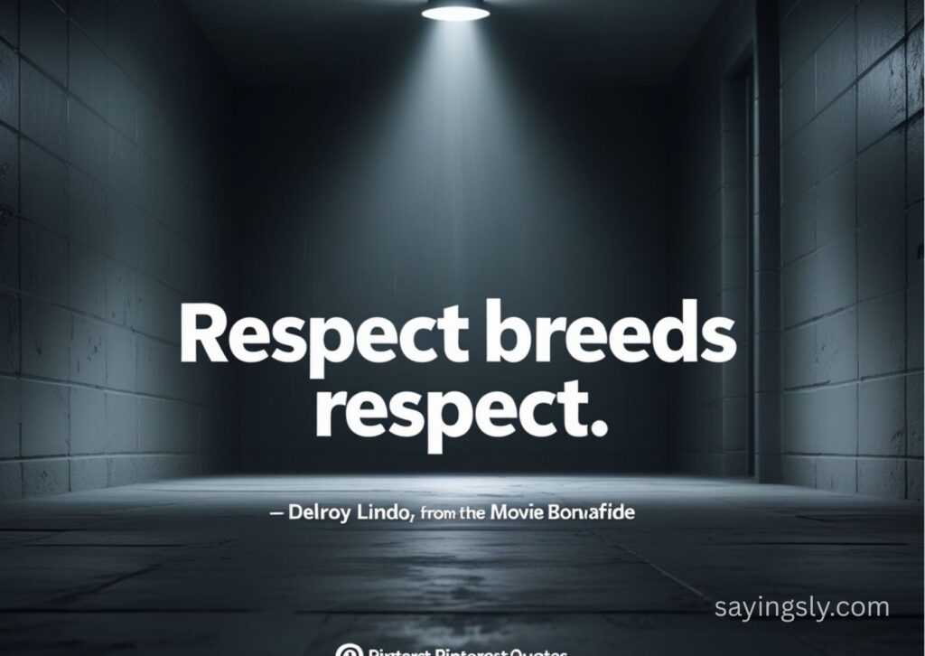 Delroy Lindo (Bonafide) blood in blood out quotes