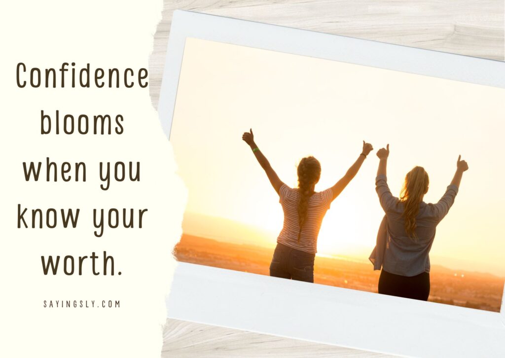 Empowering Self Worth Quotes for Building Confidence