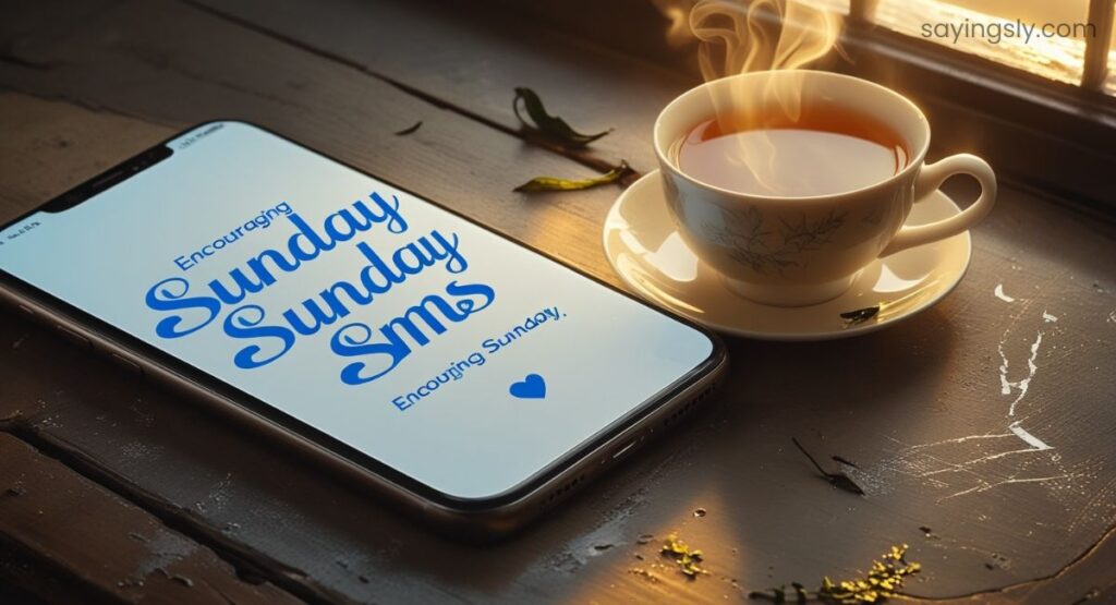 Encouraging Happy Sunday SMS