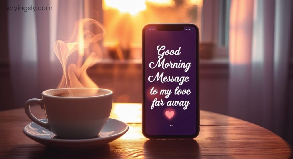 Good Morning Message To My Love Far Away