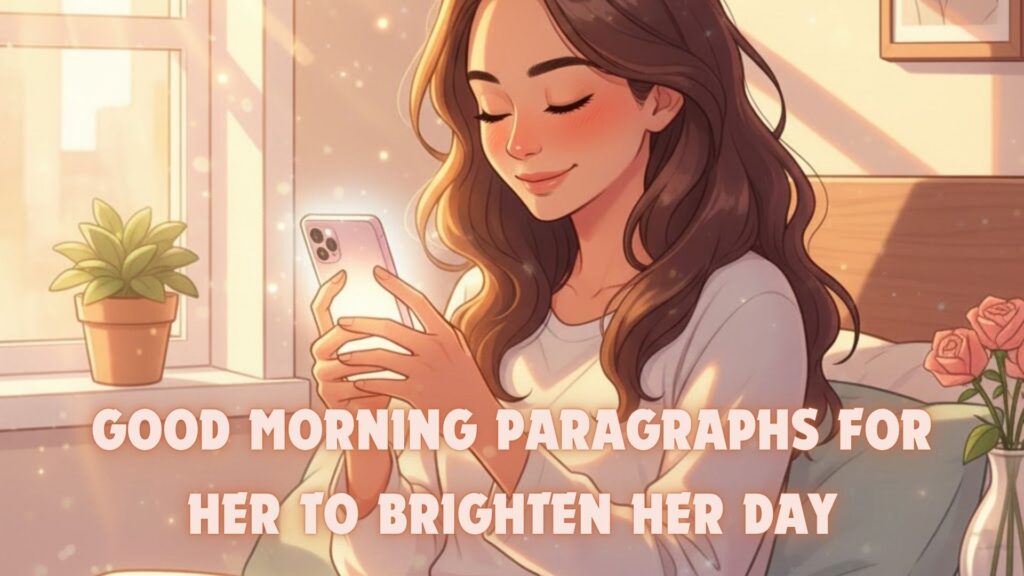 Good Morning Paragraphs For Her