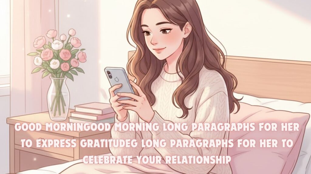 Good Morning long Paragraphs For Her