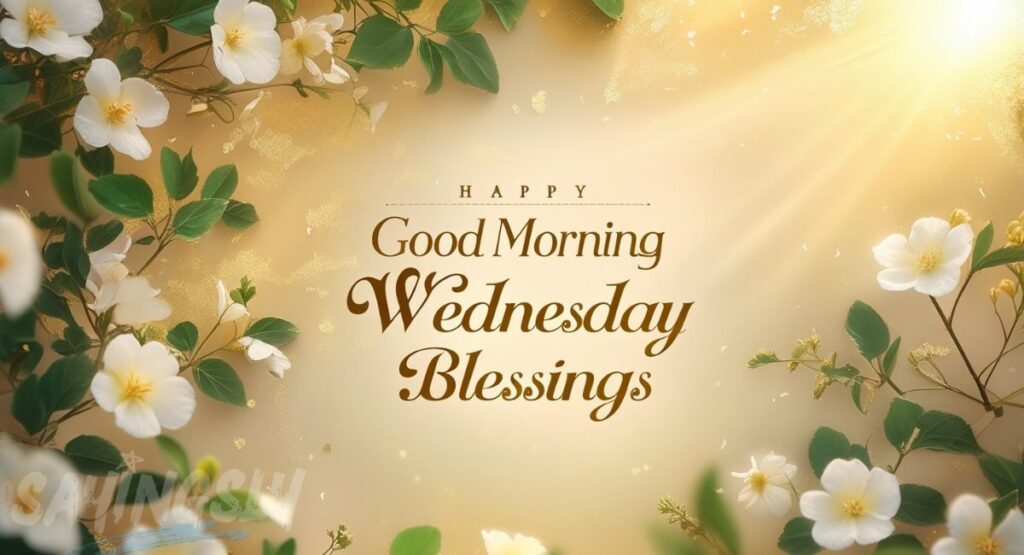 Happy Good Morning Wednesday Blessings