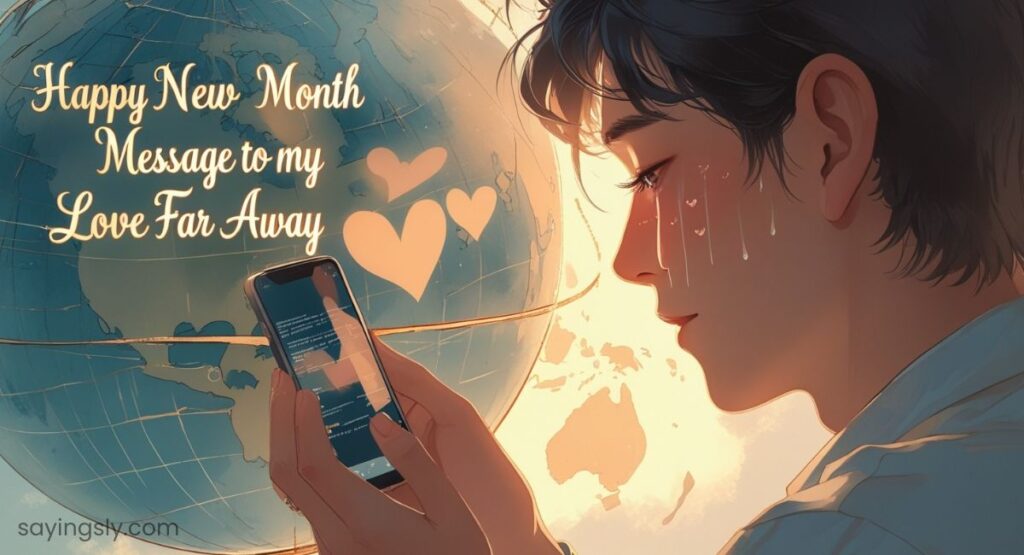 Happy New Month Message To My Love Far Away