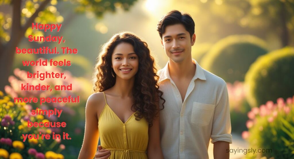 Happy Sunday Beautiful Message For Your Love