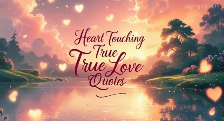 Heart Touching True Love Quotes