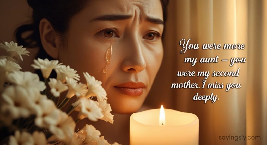 Heartfelt Short Message for Aunt Who Passed Away