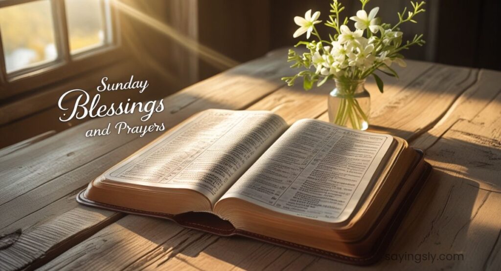 Inspirational Sunday Blessings And Prayers