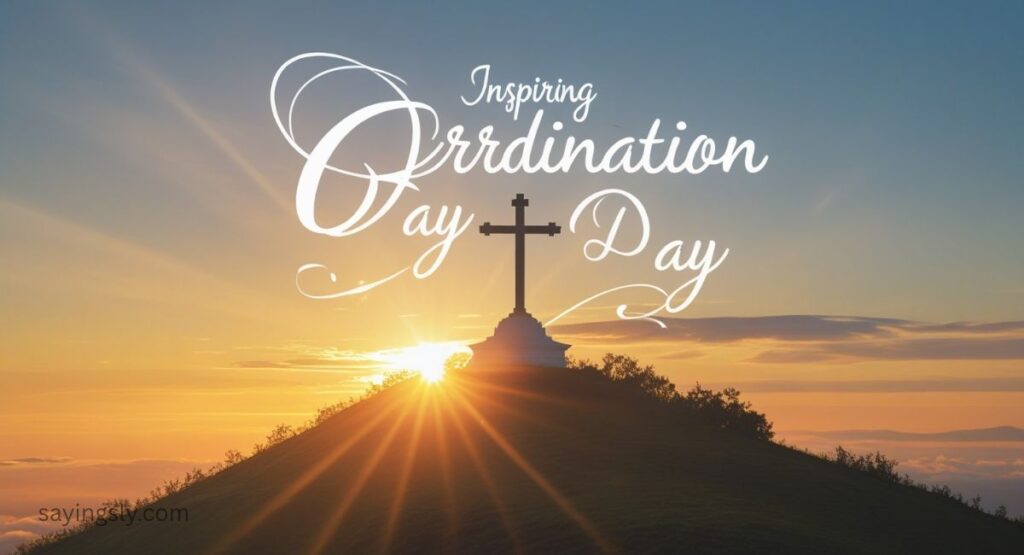Inspiring Ordination Day Wishes