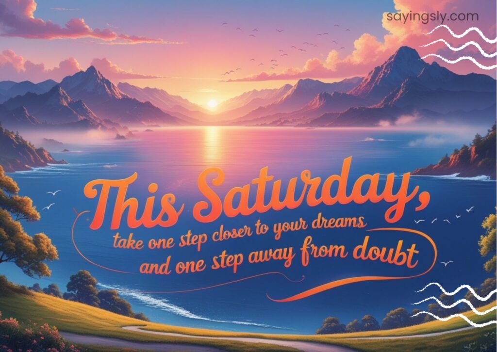 Motivational Saturday Quotes