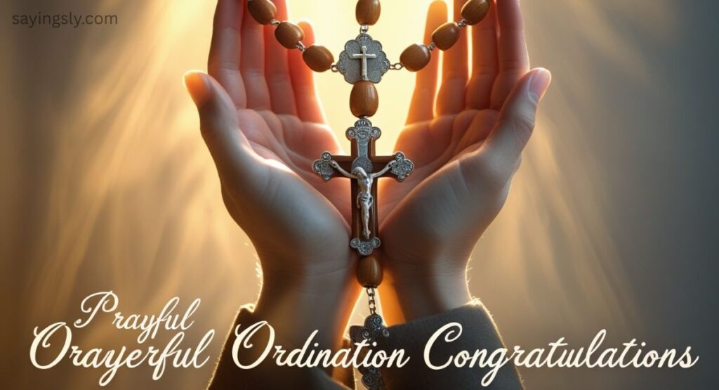 Prayerful Ordination Congratulations Messages