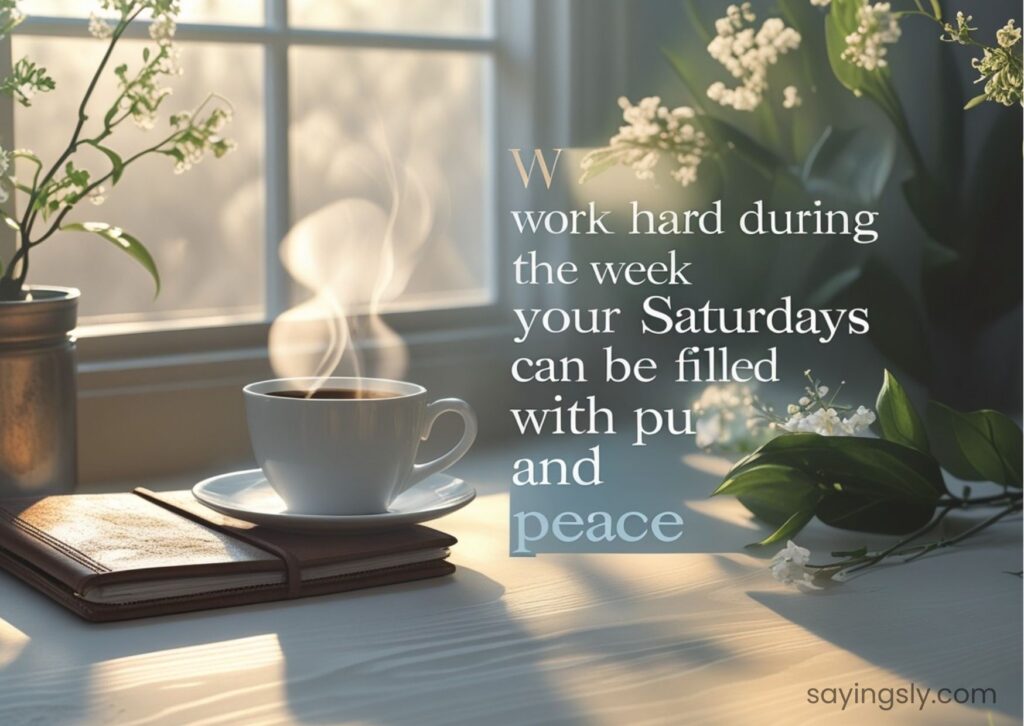 Saturday Quotes for Work