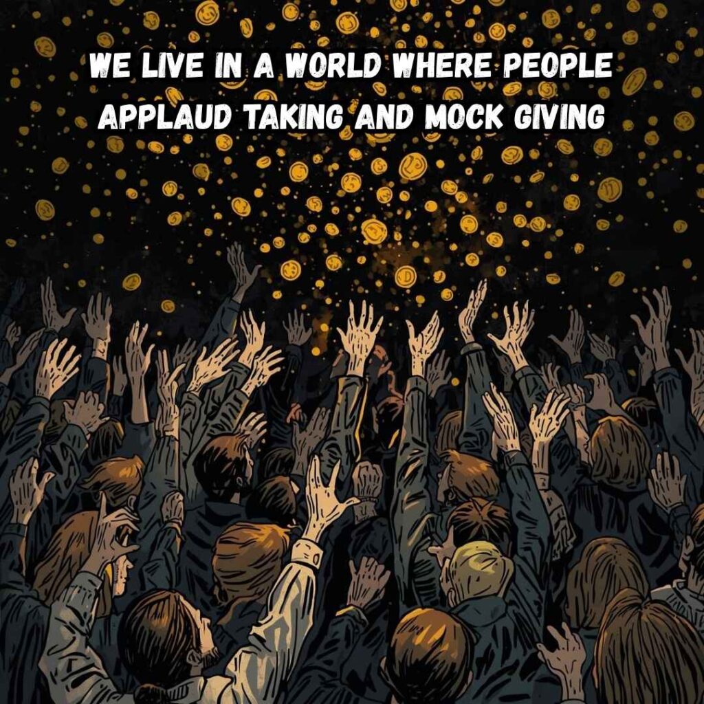 Selfish World Quotes