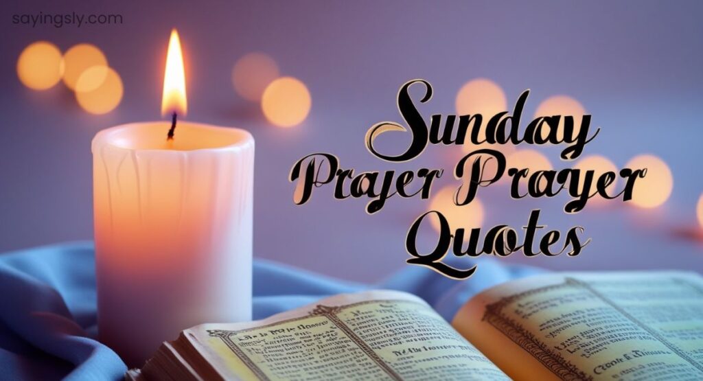 Sunday Prayer Quotes