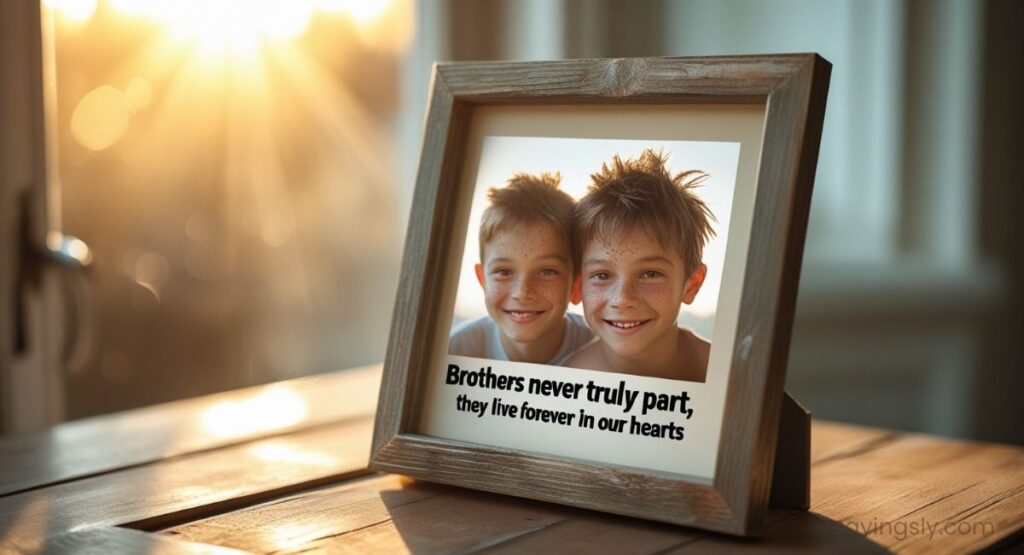 Tribute to a Brother Who Passed Away Quotes