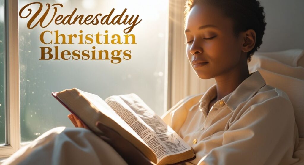 Wednesday Christian Blessings or Bible Verse
