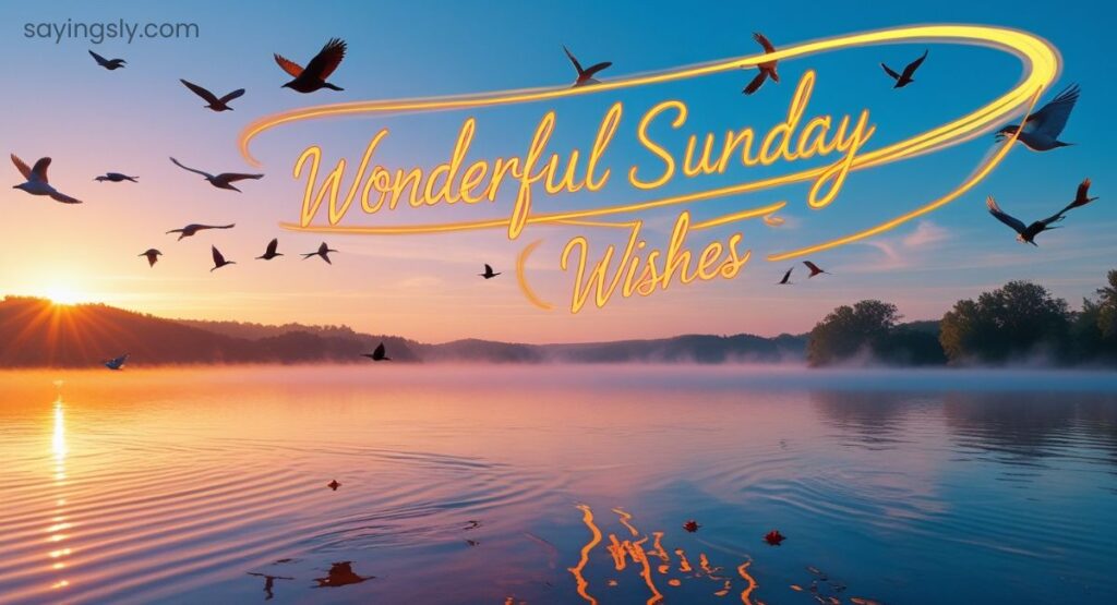 Wonderful Sunday Wishes
