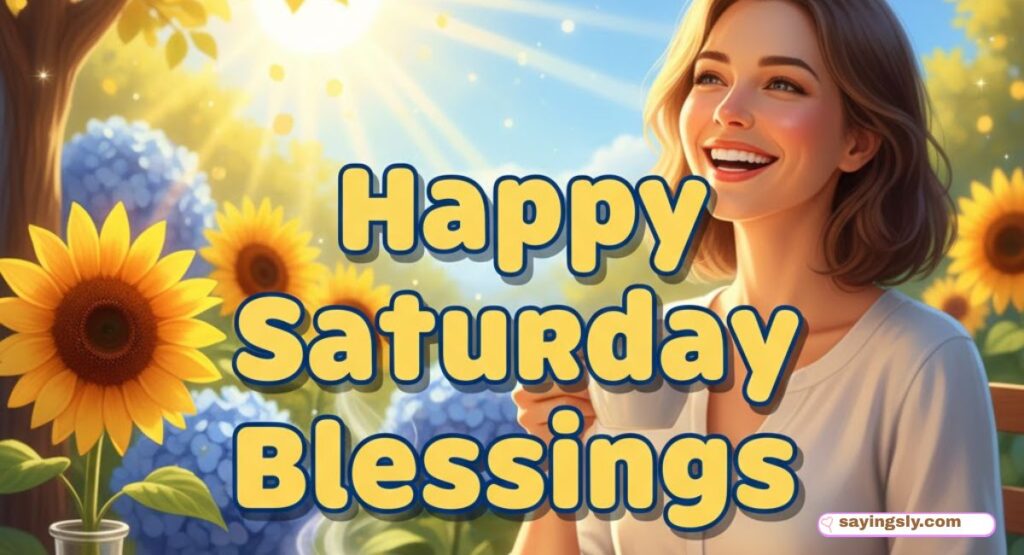 happy Saturday Blessings