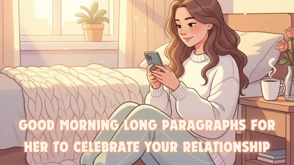 long Good Morning Paragraphs For Her