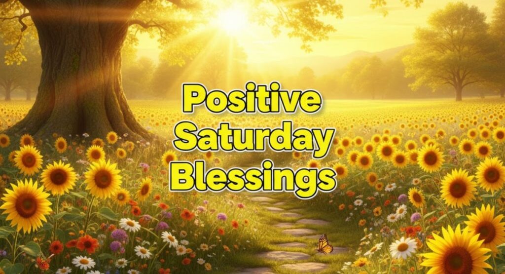 positive saturday blessings