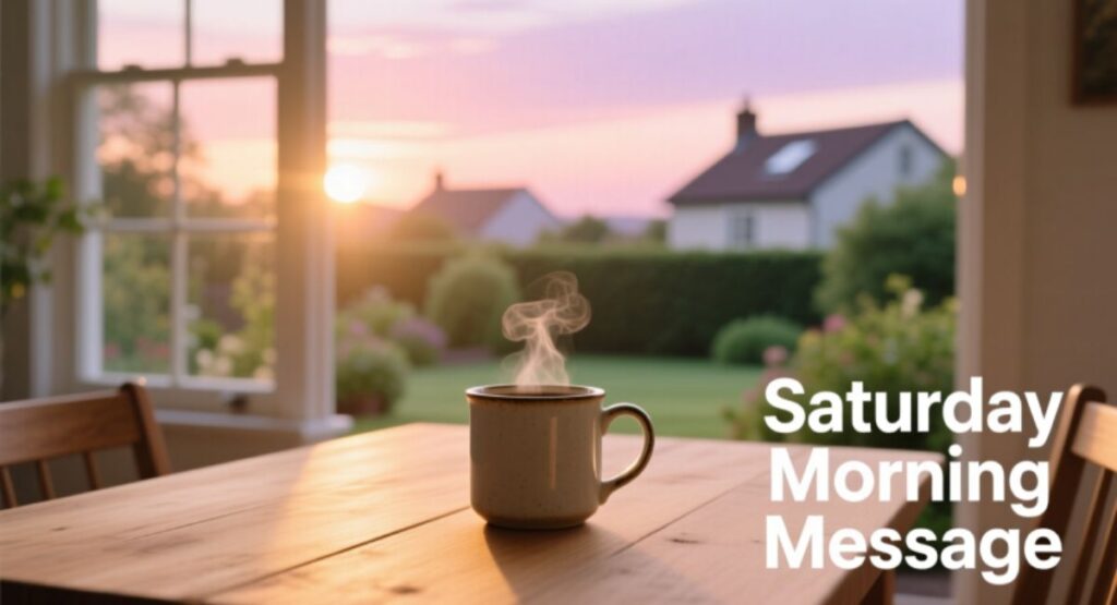 saturday morning messages