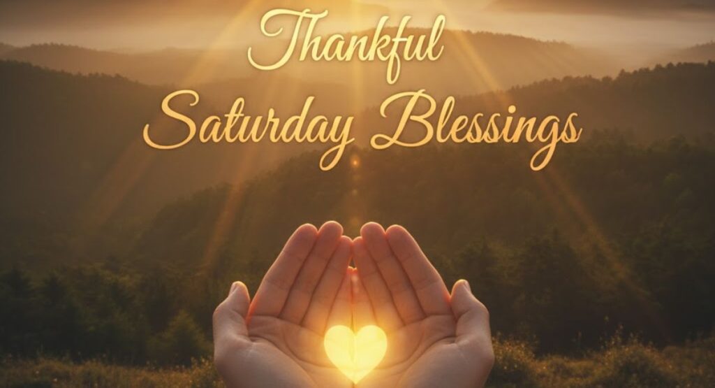 thankful saturday blessings
