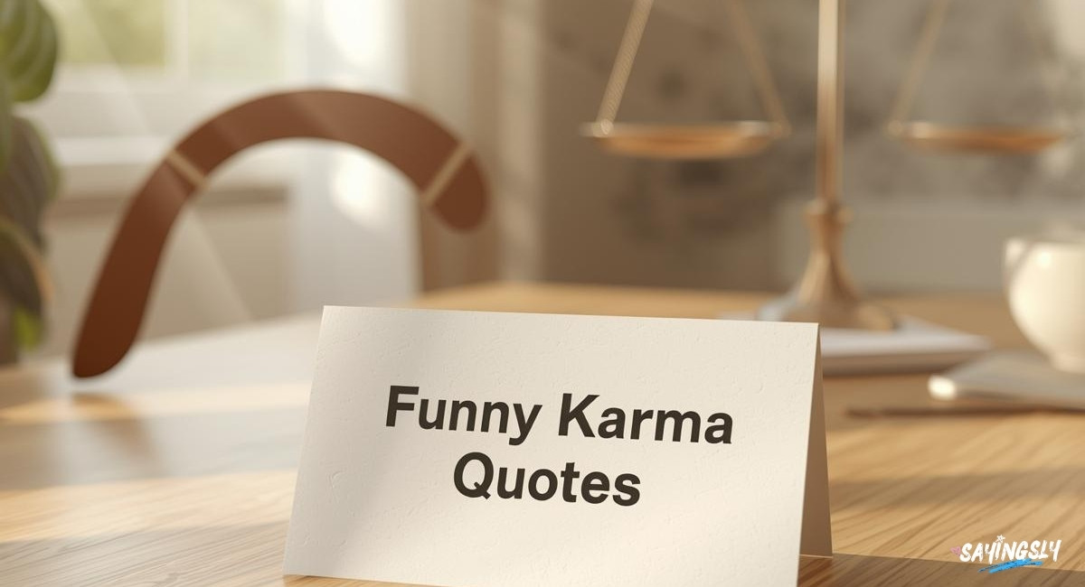 101+ Funny Karma Quotes You Can't Miss