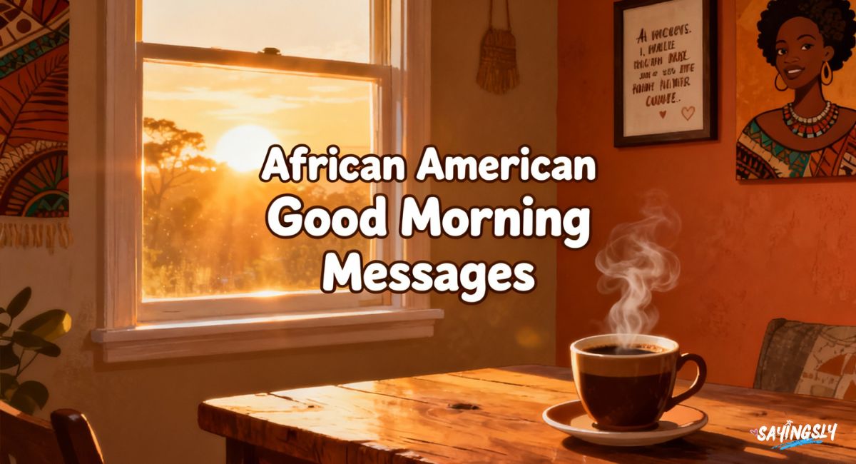 190+ African American Good Morning Messages (With Images)