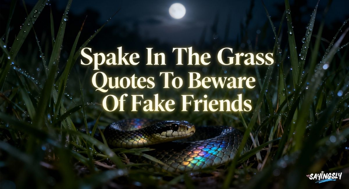 75 Snake In The Grass Quotes To Beware Of Fake Friends