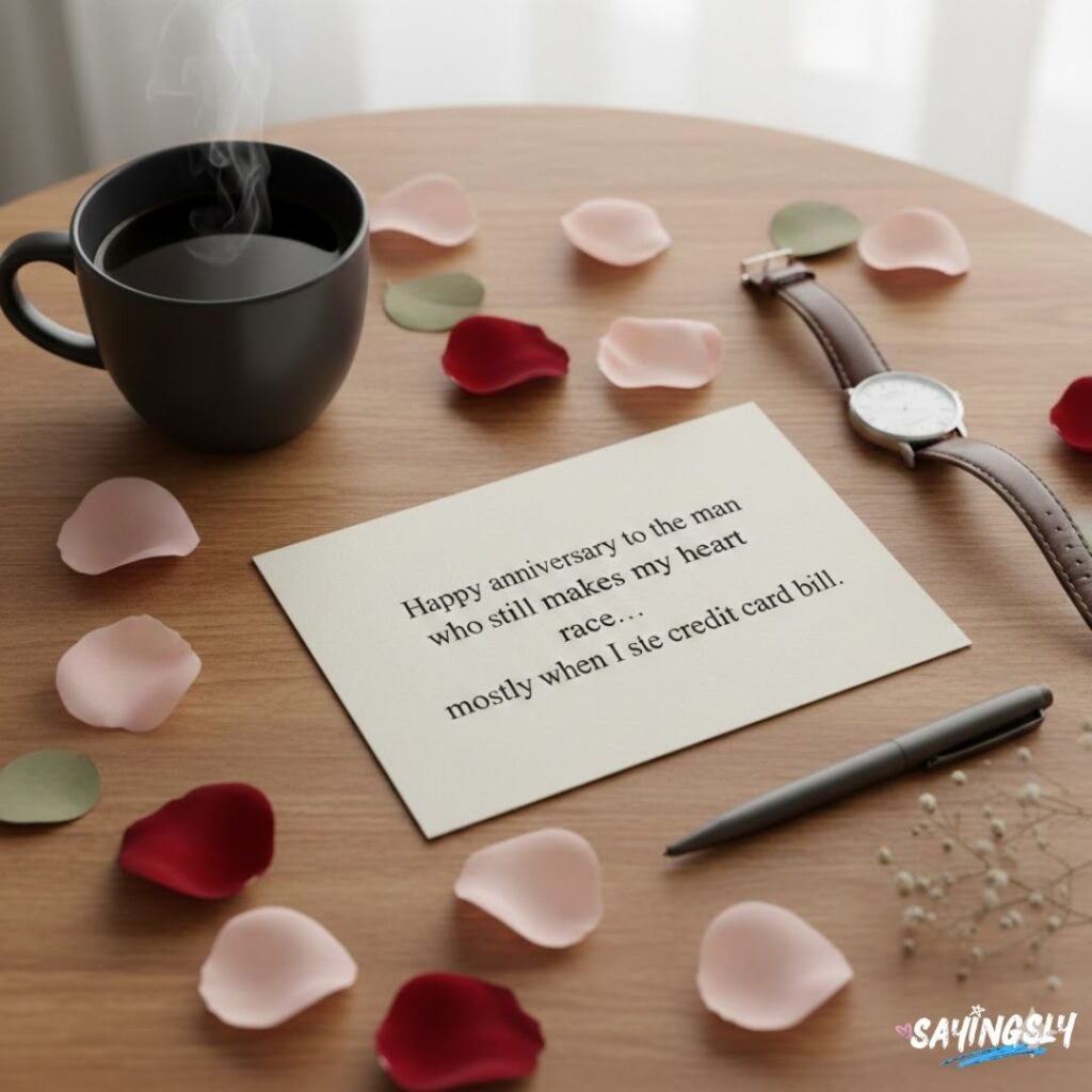 Funny Anniversary Quotes for Husband