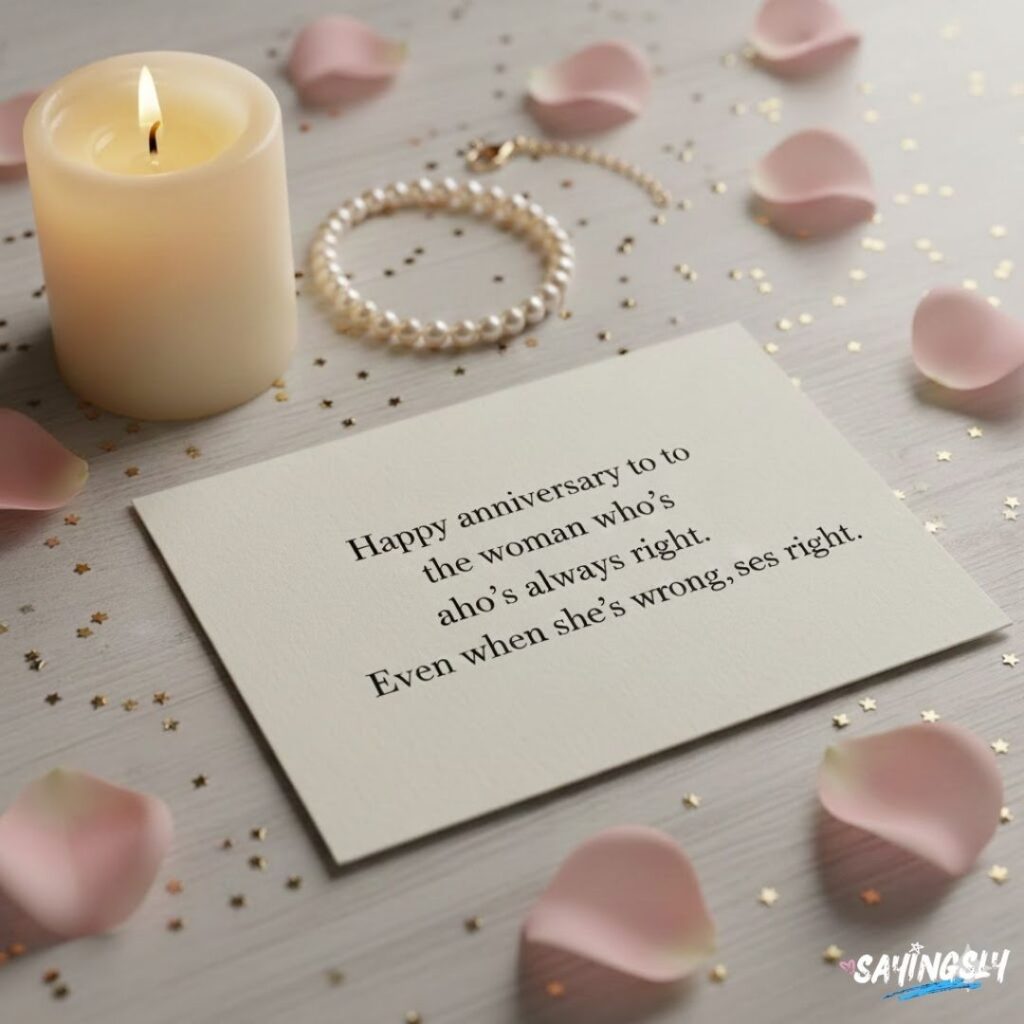 Funny Anniversary Quotes for Wife