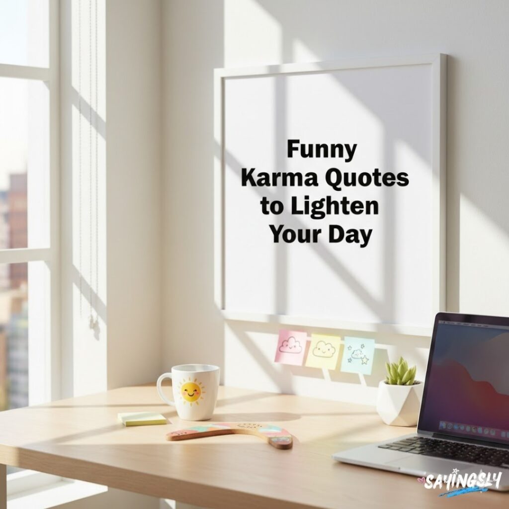 Funny Karma Quotes to Lighten Your Day