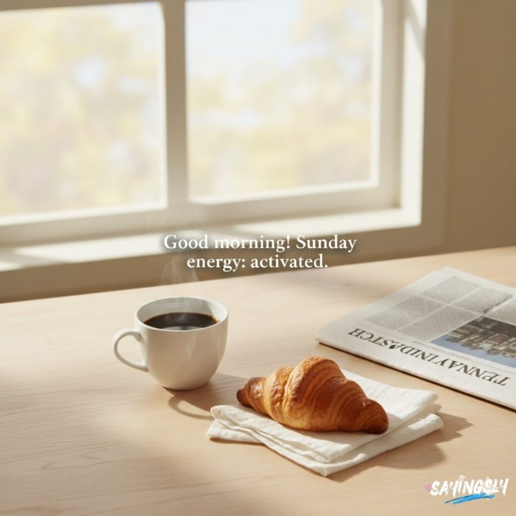 Good Morning Messages For Sundays