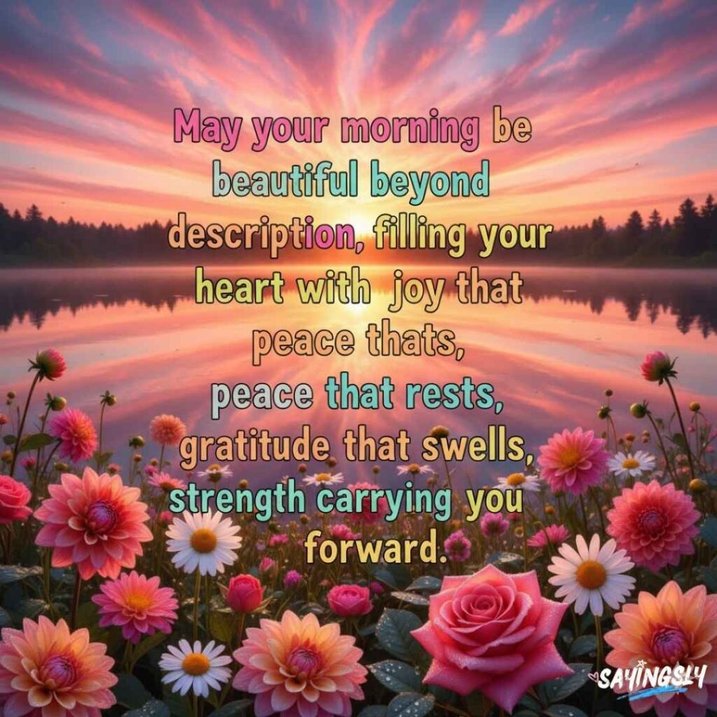 Happy And Beautiful Good Morning Blessings