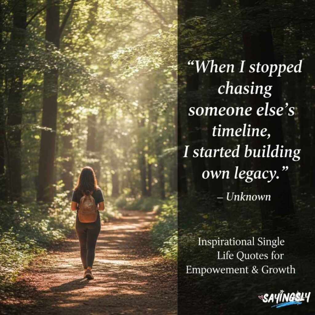 Inspirational Single Life Quotes for Empowerment & Growth