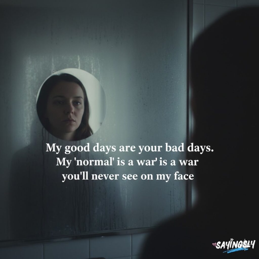 Invisible Pain Chronicles Illness & Depression Suffer in Silence Quotes