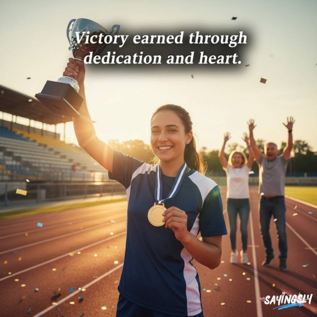 Loving Proud Messages for Sports Achievements