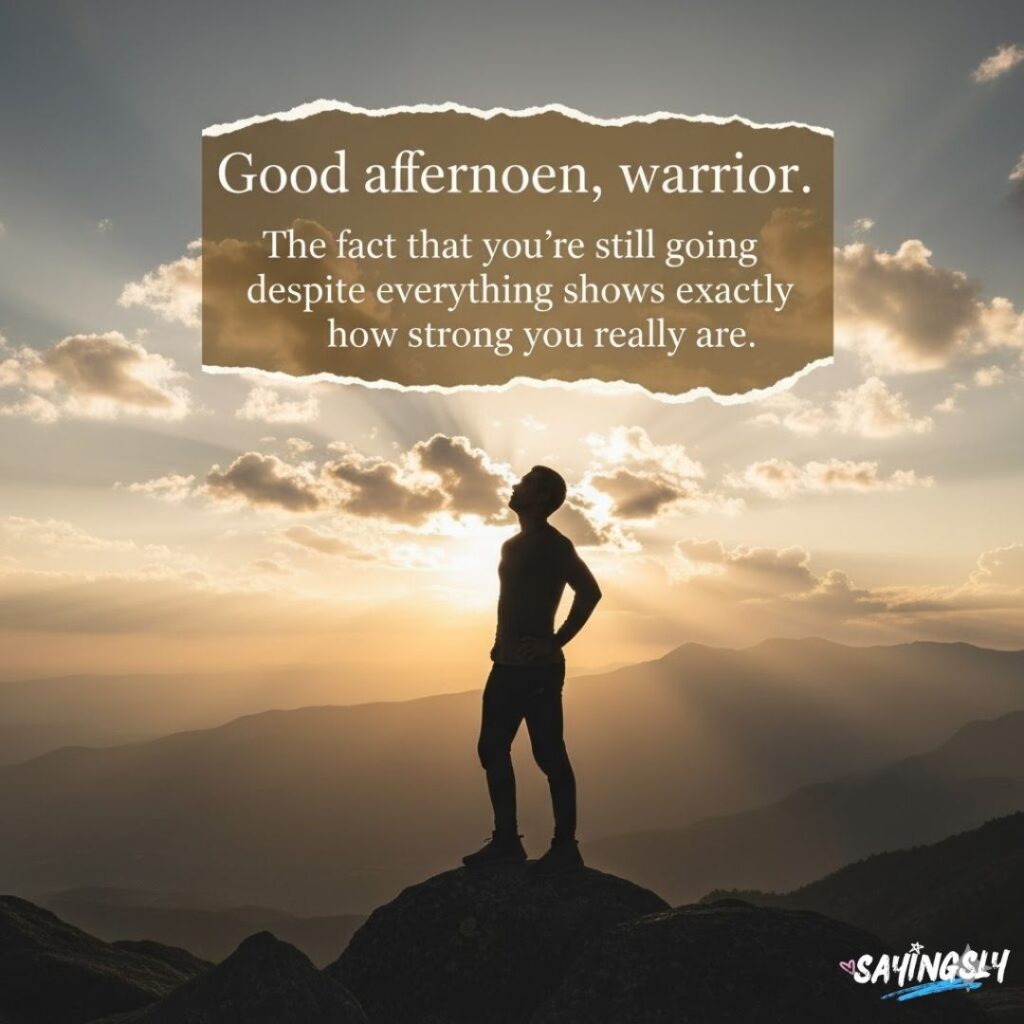 Motivational and Positive Good Afternoon Messages for Friends and Family