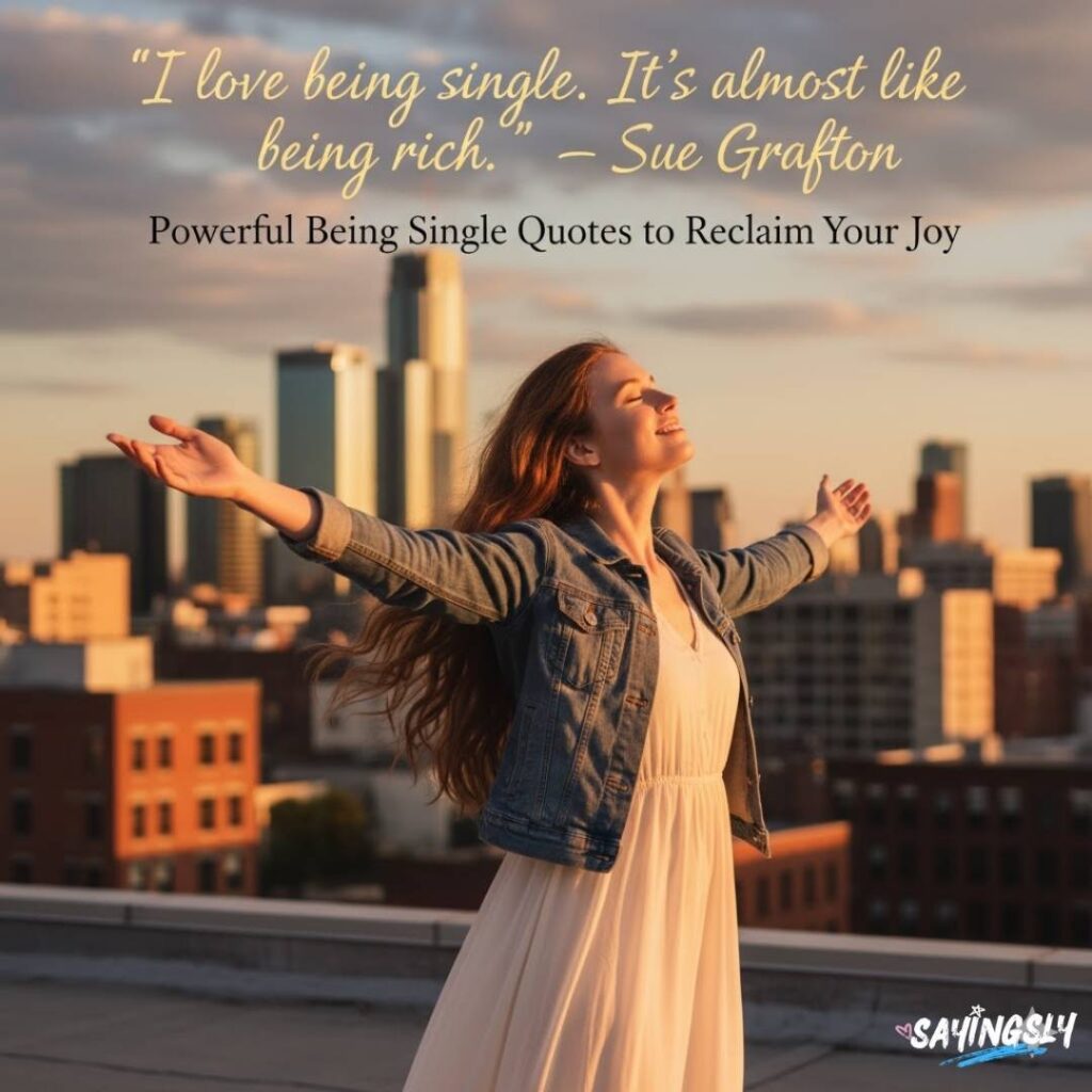 Powerful Being Single Quotes to Reclaim Your Joy