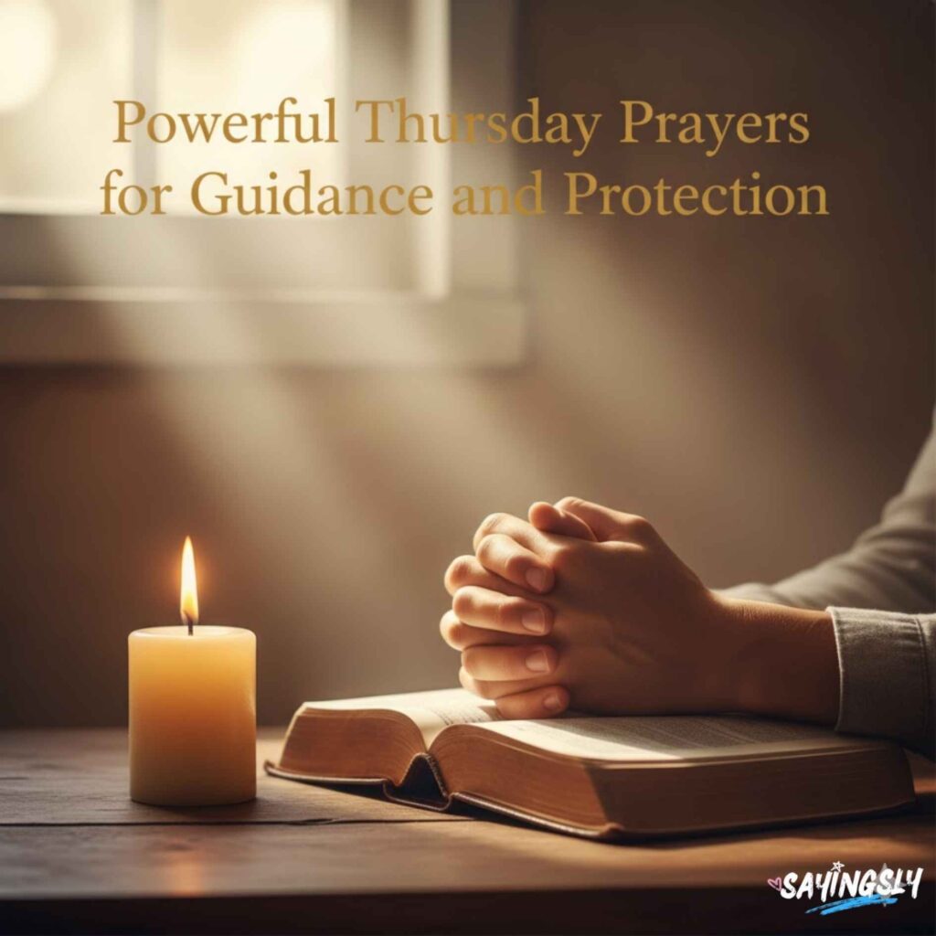 Powerful Thursday Prayers for Guidance and Protection