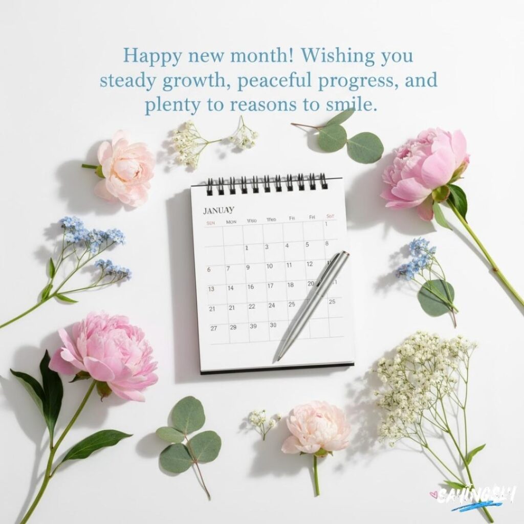 Short and Sweet New Month Messages for Clients