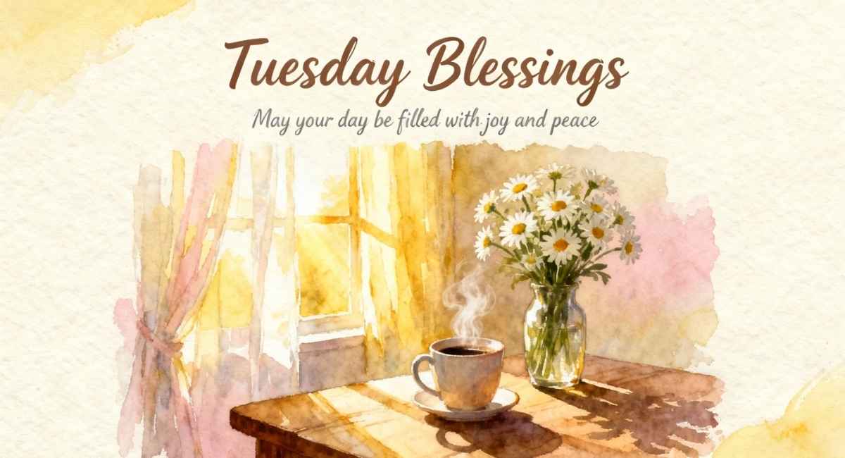 300+ Tuesday Blessings with Quotes to Share and Inspire